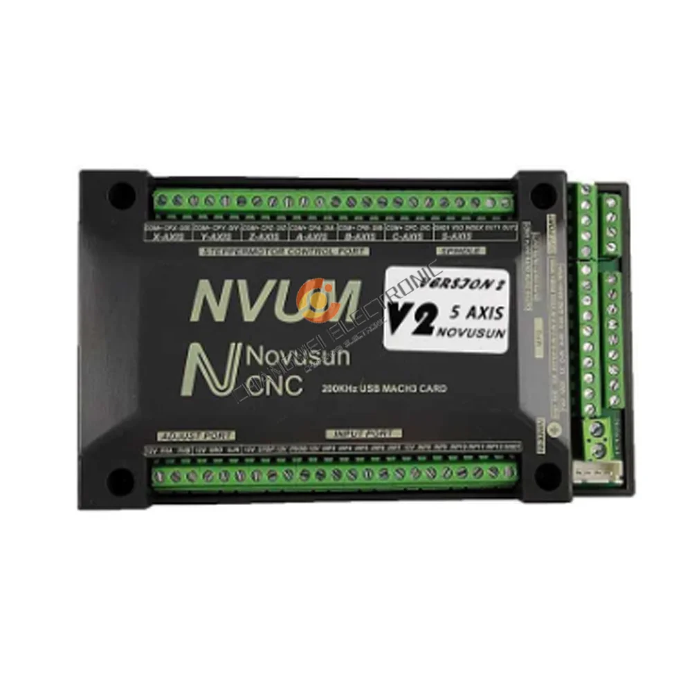 

NVUM V2-Motion Controller 200khz Cnc Router 3 /4 /5/6 Axis Mach3-Usb Control Card Engraving Machine Diy