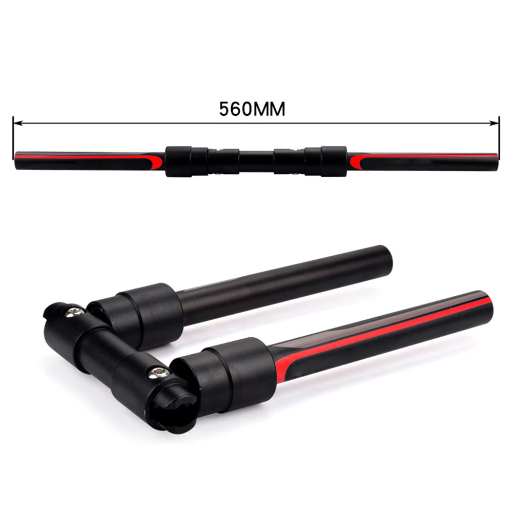 Aluminum Alloy Folding Bike Electric Bicycle Handlebar Foldable Handlebar MTB Mountain Bike Handlebars Save Space for MTB