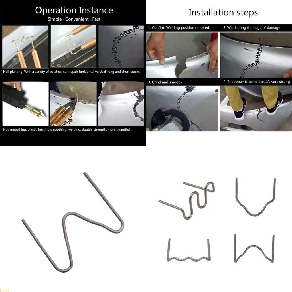 U13A 500 חתיכות 0.6 0.8 מ"מ תיק תיקון גל לכלי רכב עמידות בפני קורוזיה