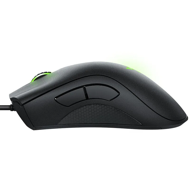 Original Razer DeathAdder Essential Wired Gaming Mouse 6400DPI Optical Sensor 5 Independently Buttons For Laptop PC Gamer