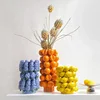 Ceramic Vase,Lemon Tomato Modern Simple Style Indoor Wedding Table Decoration,Creative Home Decorative Flower Arrangement 1