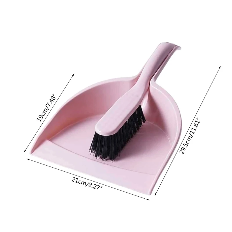 Mini Dustpan and Brush Set Mini Cleaning Tool Small Broom and Dustpan Mini Dust Pans with Brush Nesting Cleaning Broom 85AC images - 6