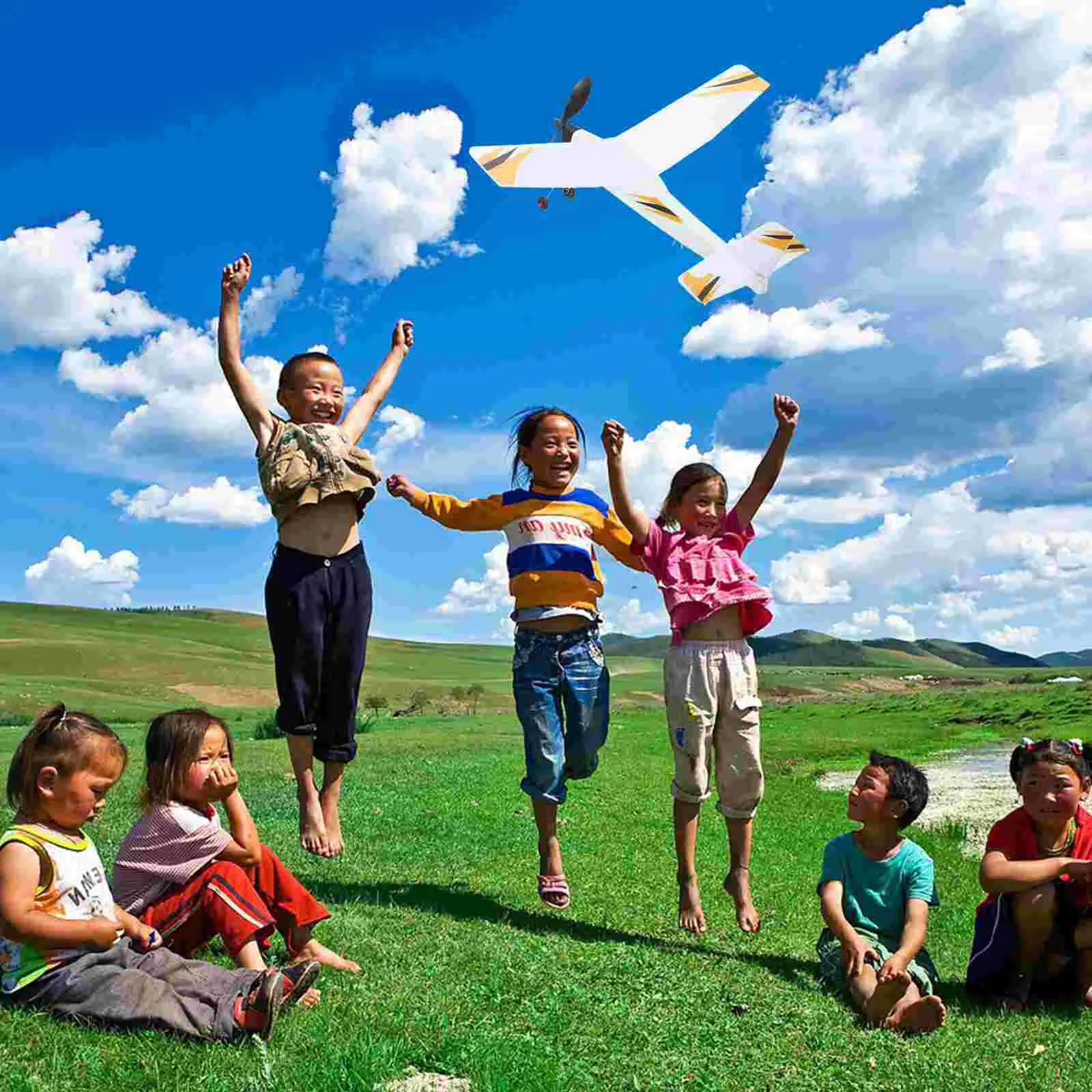 

Glider Planes Kids Glider Planes Propeller Plane Toys Rubber Band Powered Aircraft Model Foam Airplane Toys Gliders