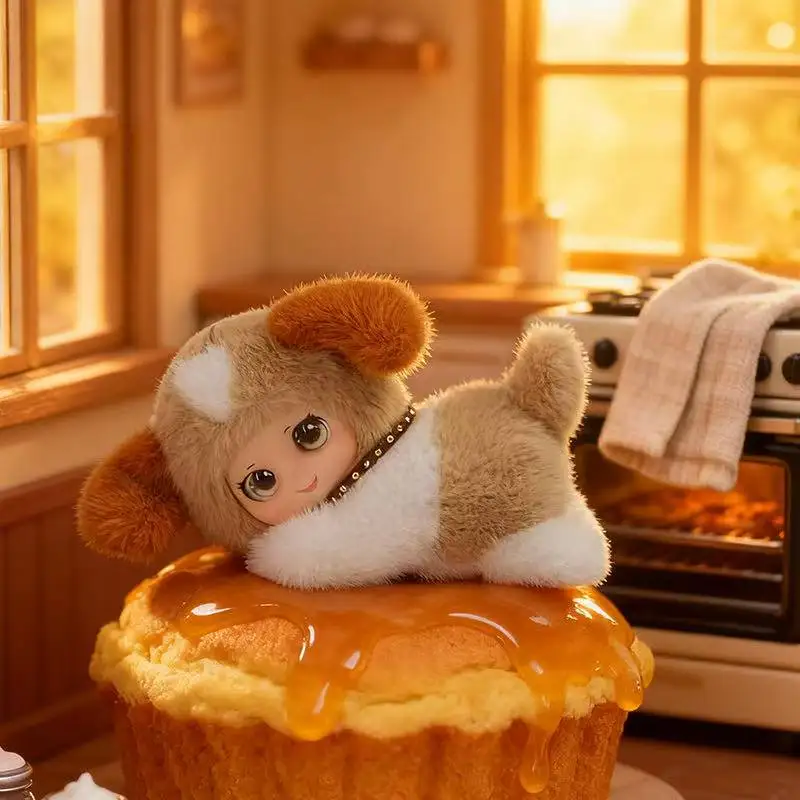 Cute Animals Plush Toy Fluffy Bear Cat Fox Elephant Wrist Rest Desk Companion Study Buddy Kids Children Birthday Gift Doll