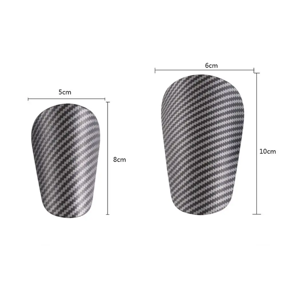 Soccer Shin Guards Shin Guard Pads Simple Imitation Carbon Fiber Practicing Football Small Size Knee