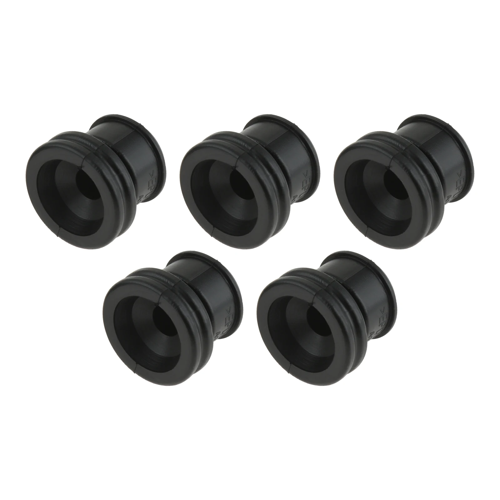 

5Pcs Auto Black Rubber Pier Engine Cover Cushion Protective Clip Clamps 0.98inx0.89in Auto Accessories Car Rubber Pier