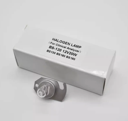 Высококачественная лампа для минимальной яркости, лампа Mindray 12 В 20 Вт BS120 BS130 BS180 BS190, автоматический биохимический анализатор, фотолампа