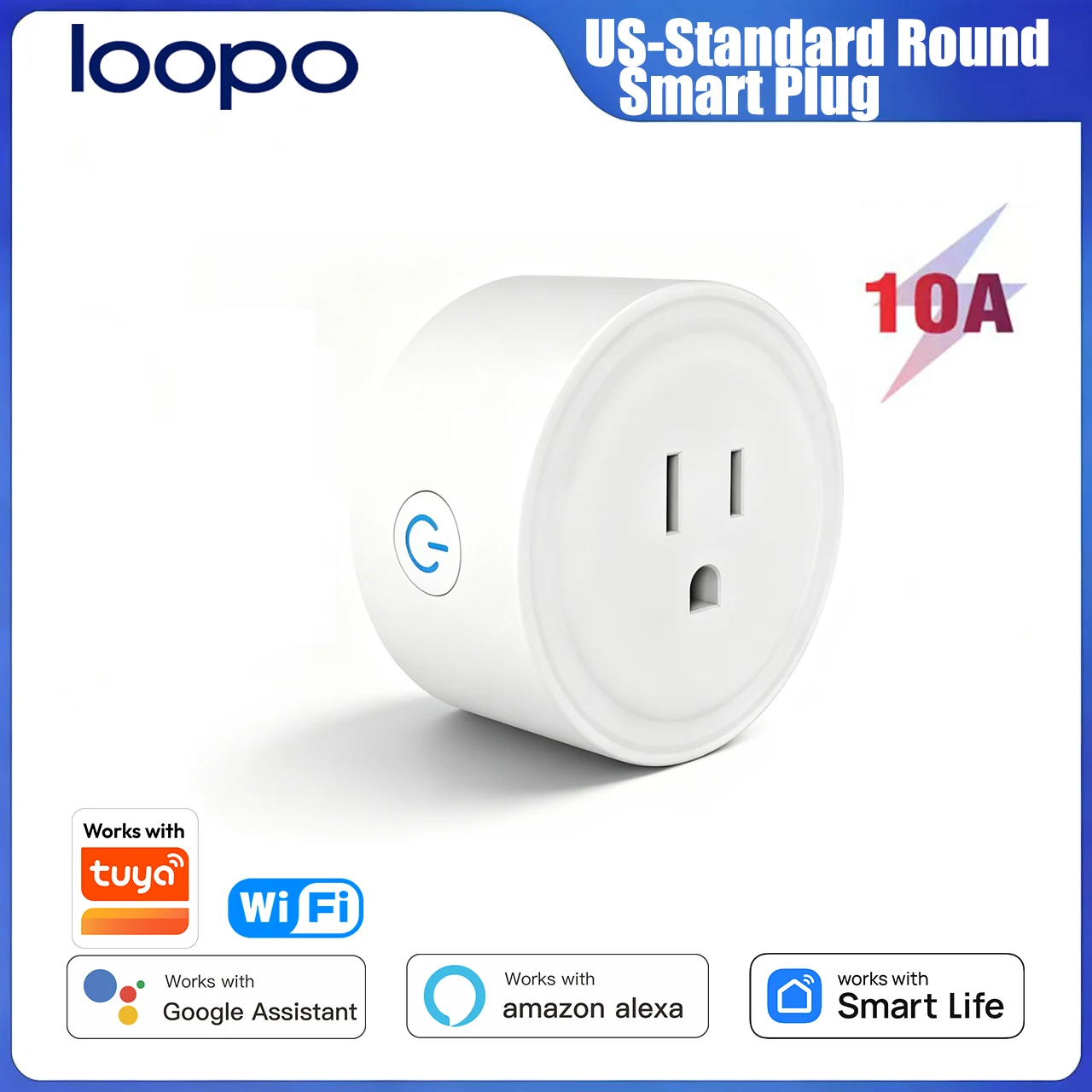 10A Wi-Fi Smart Plug (Tuya Compatible) product image from Polar Parts