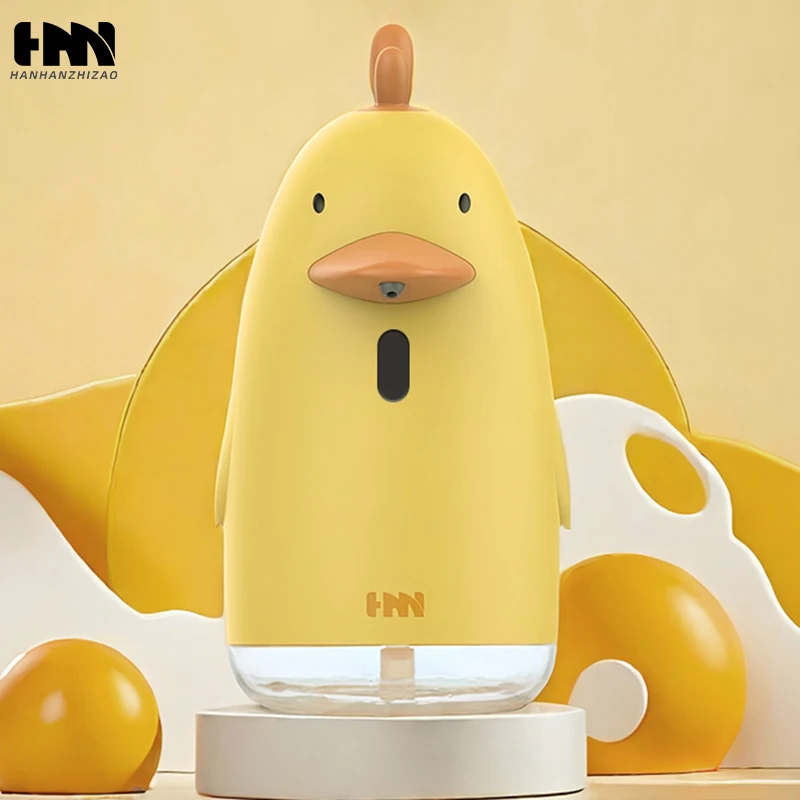 Soap Dispenser Automatic USB Charging Cute Cartoon Style Touchless Sensor Children Washing Hand Machine Soap Foam Dispenser