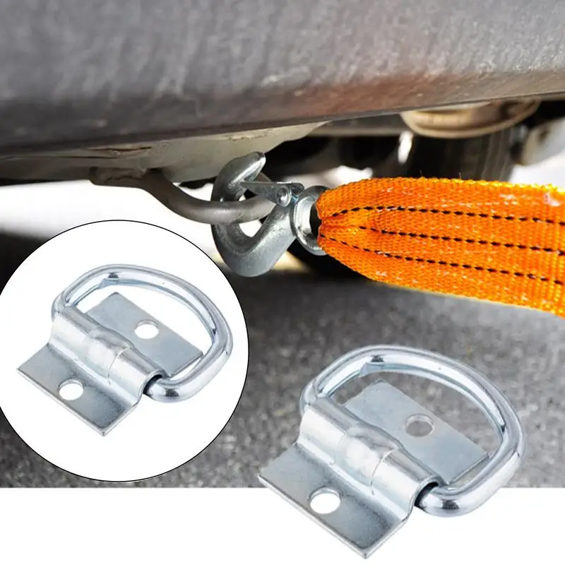StrongGalvanizedDShapedPullHookCarTieDownHooksIronStainless