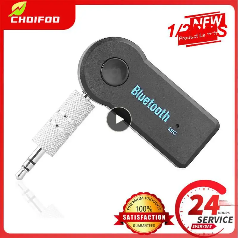 Adattatore Aux 1/2Pcs Per Auto Jack Da 3.5Mm Usb Bluetooth4.0 Ricevitore Altoparlante Auto Vivavoce Kit Per Auto Trasmettitore Musicale Audio