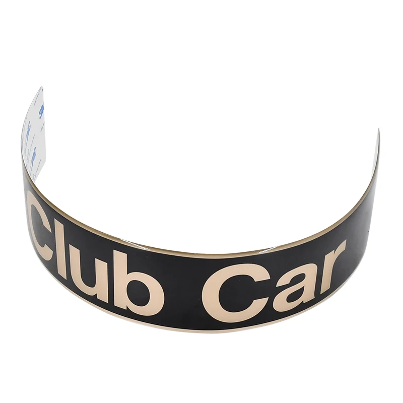 Metal Name Plate 2-1/2" Height 102502601 103816601 Compatible with Club Car Precedent 285-277