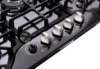 30 Inch LPG/NG Gas Cooktop Dual Fuel 5 Sealed Brass Burner Stainless Steel Hob 110V AC pulse Ignition Stainless Steel 5