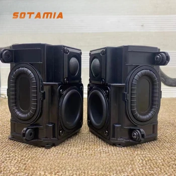 SOTAMIA 2 Pezzi Altoparlante da 1 Pollice con Tweeter a Membrana in Seta e Altoparlante Full-Range da 2 Pollici a Lunga Corsa, Audio Hifi Passivo per Harman Kardon