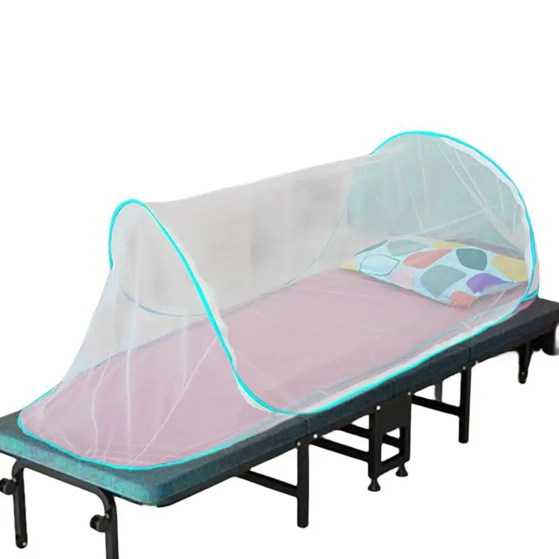 mosquito net Tent Portable Folding Fine Mesh Travel Netting Tent Ultralight Sleeping Bag Fly Net Camping Net Summer Accessories