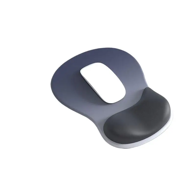 Mauspad mit Farbverlauf, Ergonomie, bequeme Handgelenkstütze, rutschfeste Mäusematte, weiches Mauspad, Handgelenkauflage, Computer-Silikon-Mauspad – Detail 9