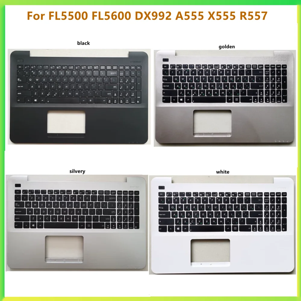 노트북 팜레스트 상단 하단 케이스 커버, 키보드 포함, ASUS FL5500 FL5800L FL5600 DX992 A555 X555 R557 VM510L VM590L, 신제품
