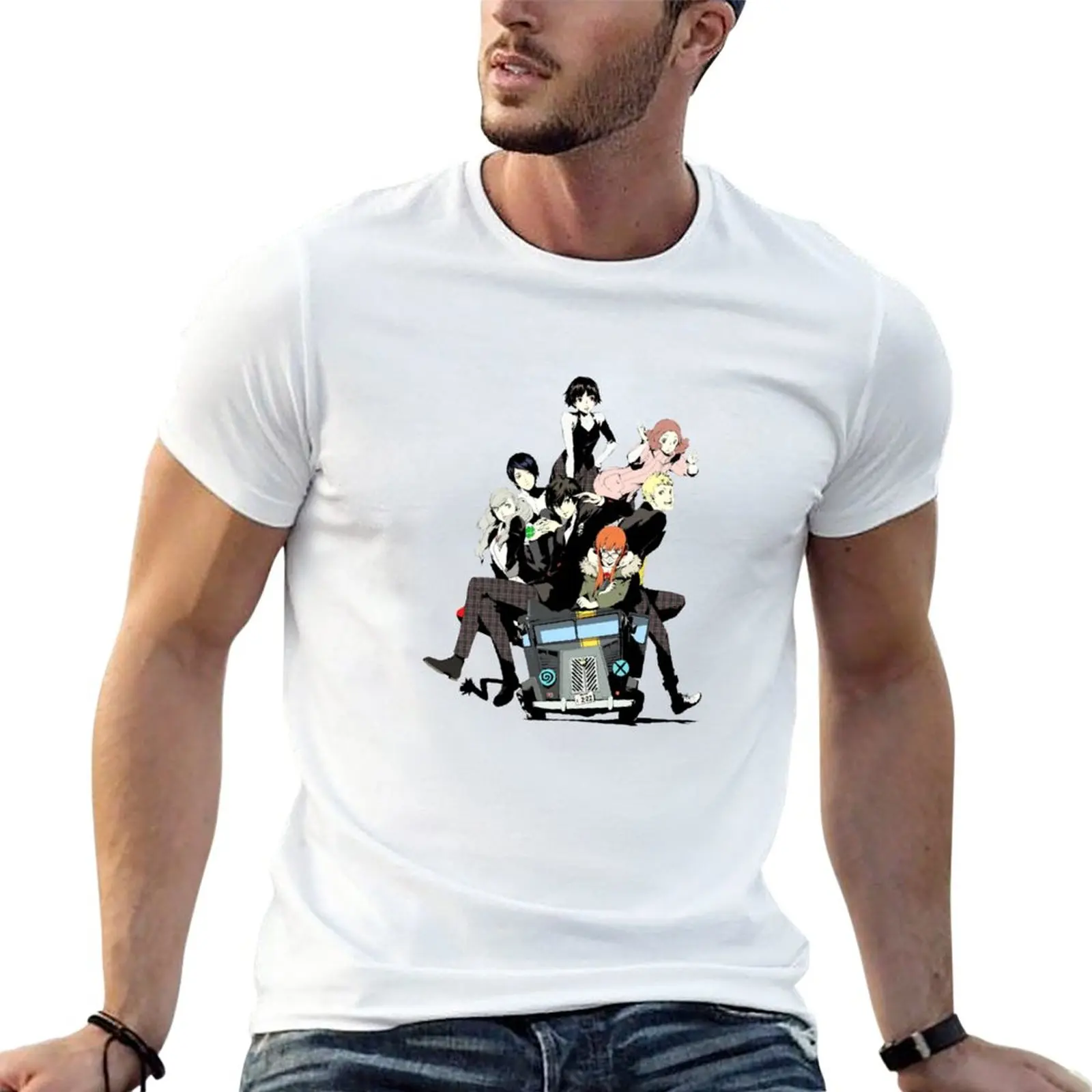 

『PERSONA 5』Phantom Thieves T-Shirt sublime quick drying hippie clothes mens vintage t shirts