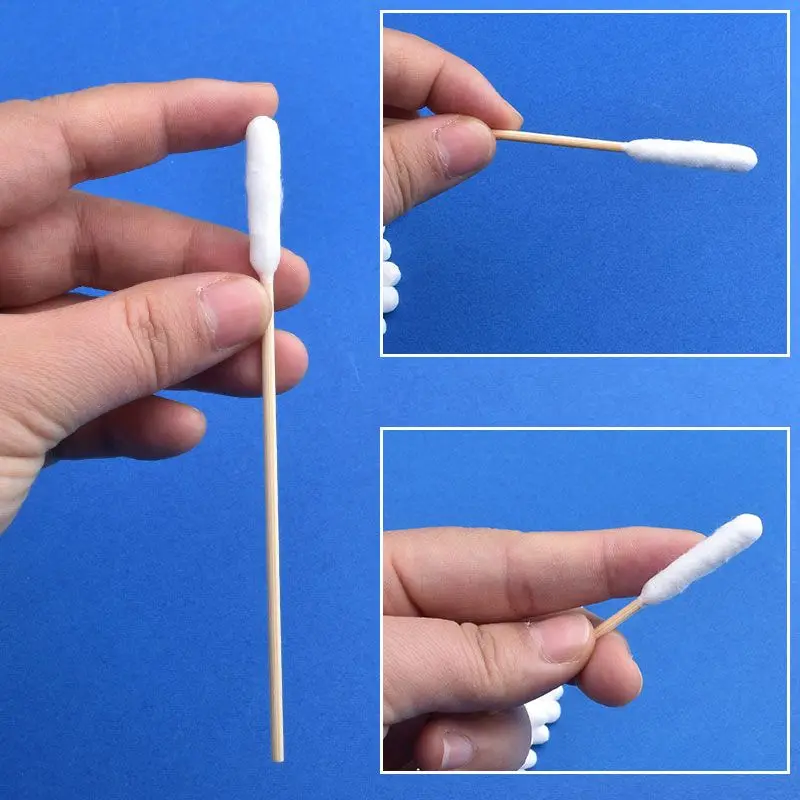 400Pcs Pet Ear Cleaner Cotton Buds Animal Ear Cleaner Big Cotton Swab Sticks Buds for Cat Dog Wax Removal pet ear cleaner