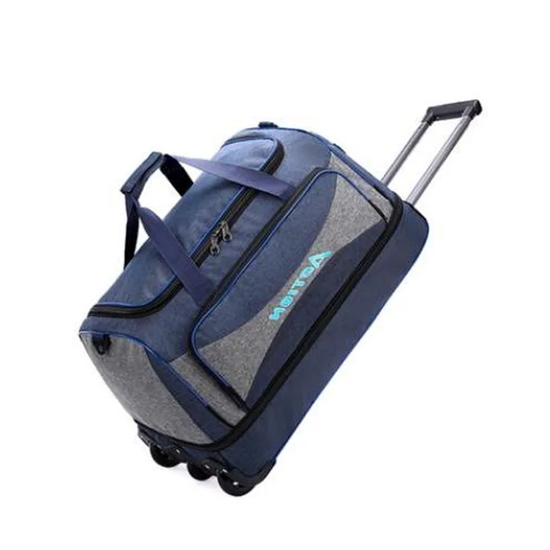 TrolleyTotesBagsSizesMenWheeledBagTravelRollingDuffleCabinTravelTrolleyRollingBag