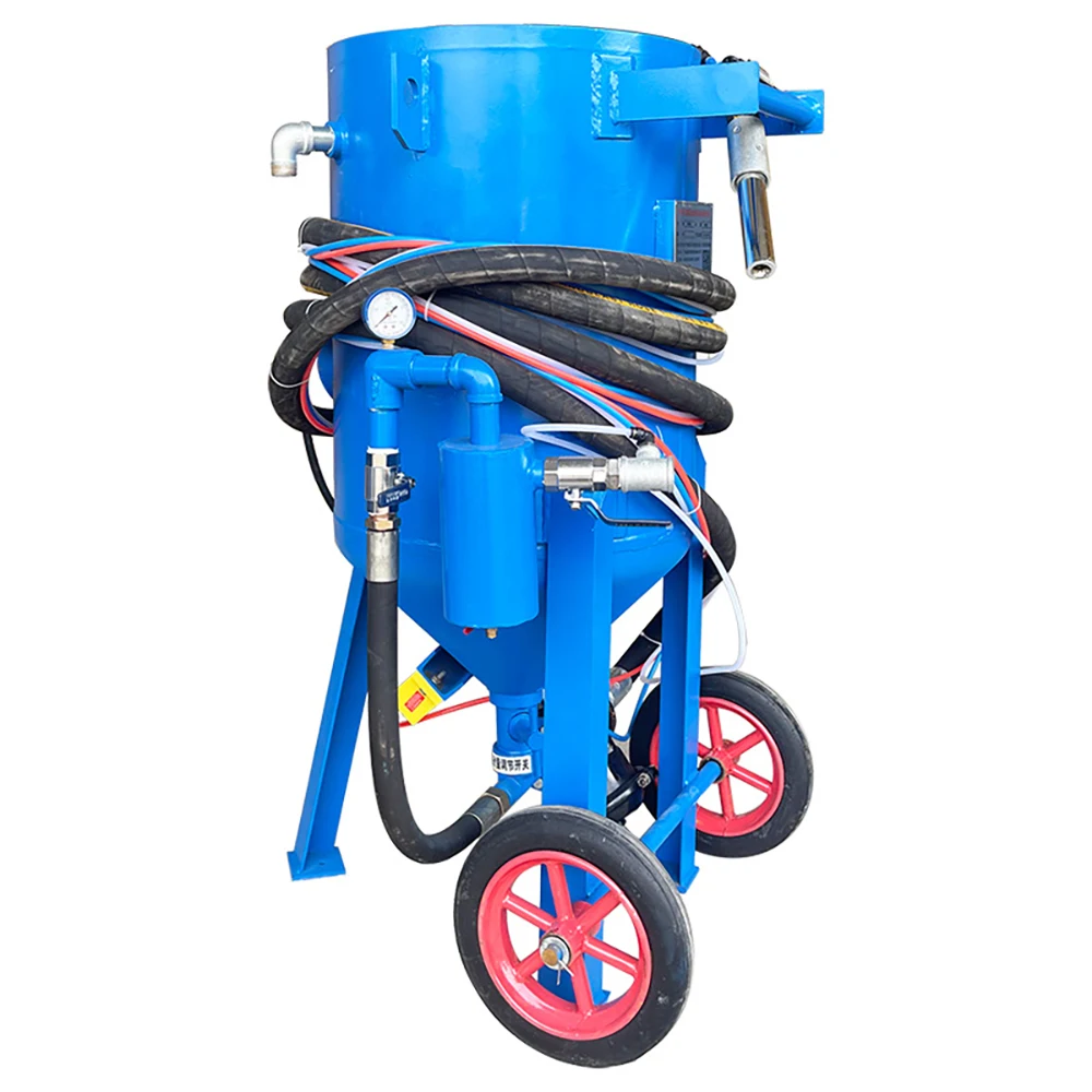 Portable Abrasive Blasting Machine Sandblasting Machine Rust Removal ...