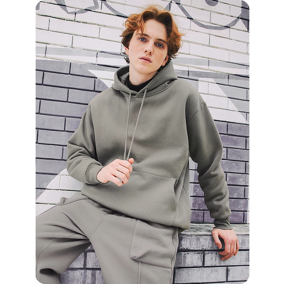 INFLATION sudaderas con capucha para hombre y mujer, de lana de Color sólido, jerséis Unisex en blanco|Sudaderas con capucha y sudaderas| - AliExpress