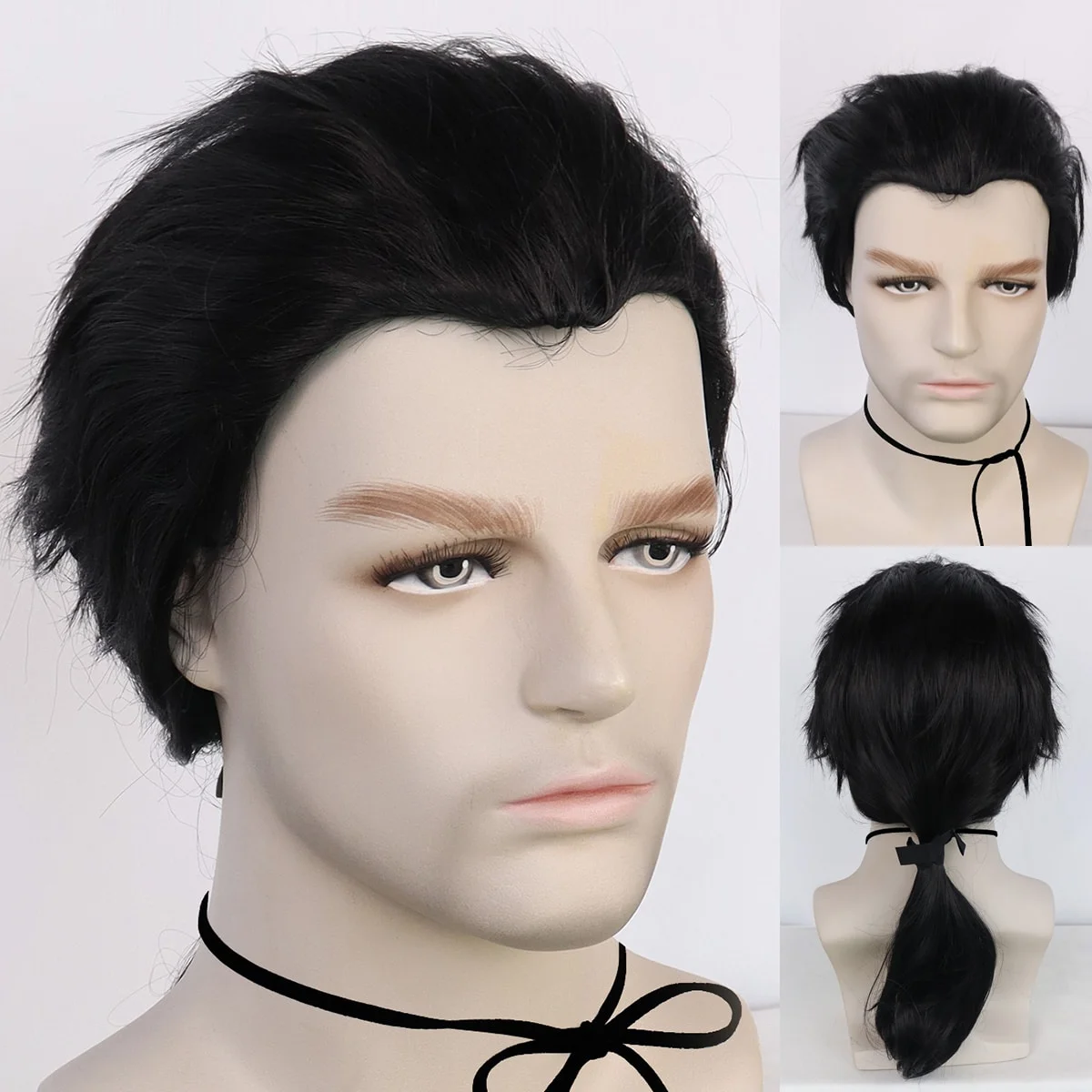 Danny Zuko Wig Amazon: The Ultimate Guide to Finding the Perfect Long Black  Straight Synthetic Cosplay, image size:1200x1200