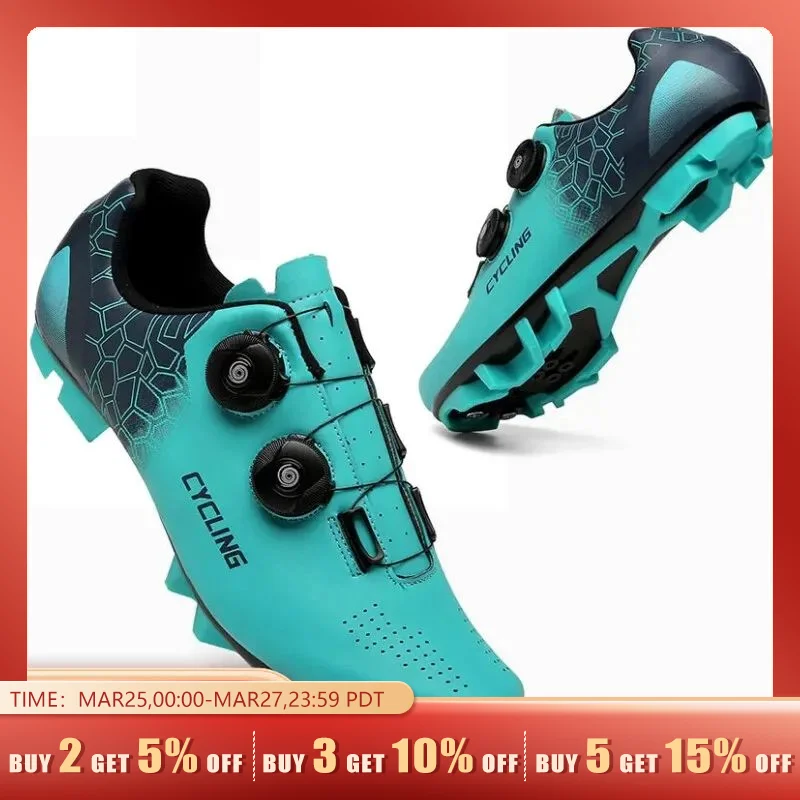 Unisex Cycling Shoes, Mountain Cycling Shoes, Delta Anti Slip Nail Clip