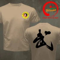 T-shirt Kung Fu à manches courtes pour homme, uniforme classique en coton, vêtements d'arts martiaux, Kong Fu, Wing Chun 3