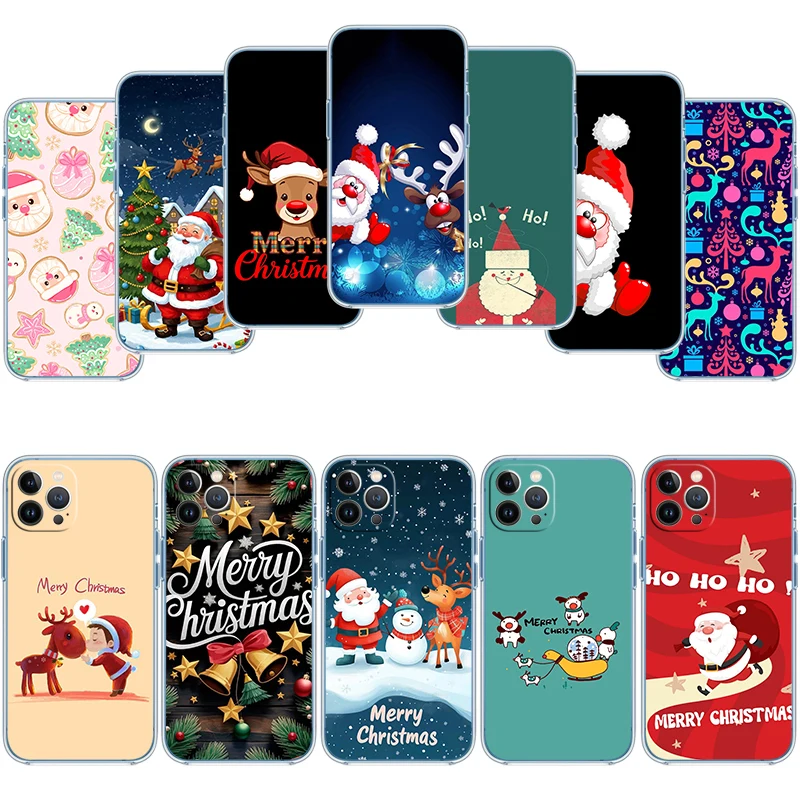 Festive Merry Christmas Phone Case - Vibrant Holiday Design