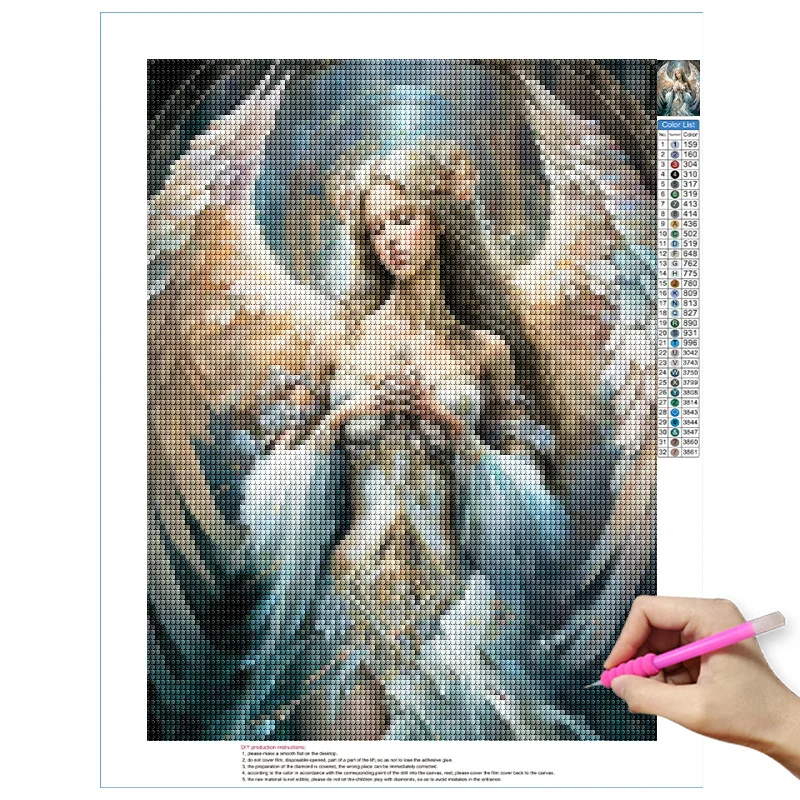 Haut Femme Dos Nu Avec Anges Et Diamants - Taille S, Dos Transparent, Occasion Très Bon état