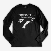 T-shirt à manches longues pour femmes, vêtements Streetwear, personnages gothiques, lettres imprimées graphiques, Y2K Harajuku, vert armée, hauts à manches longues 2