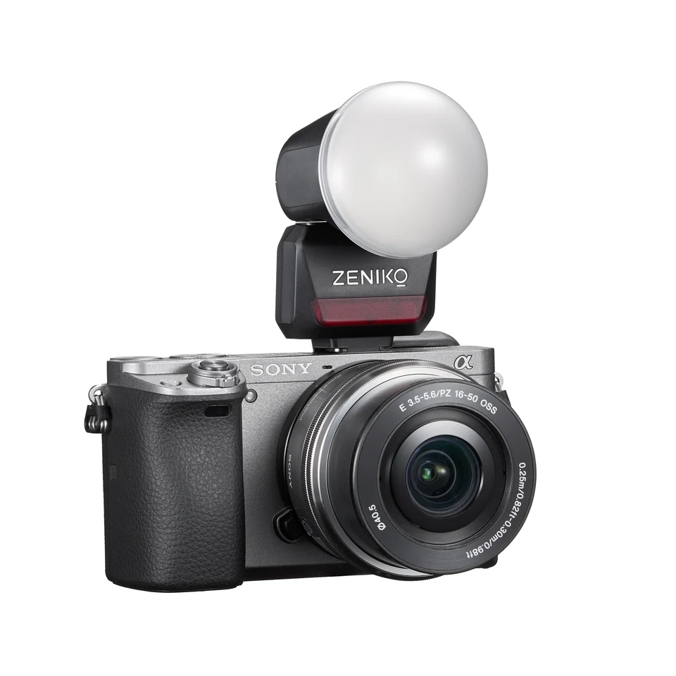 ZENIKO RF12 M 카메라 플래시 후지 니콘 미러리스 카메라 용 범용 핫 슈 플래시 무선 멀티 플래시 제어