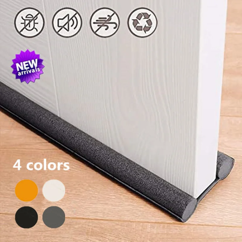 Door Draft Stopper Weather Stripping Door Bottom Seal Strip Draft Stopper Doors Aliexpress