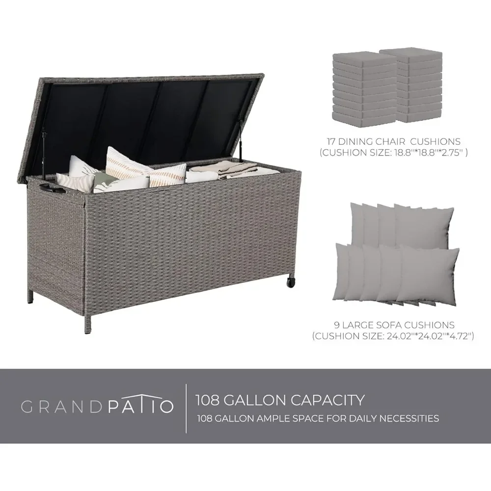 108 Gallon Deck Storage Box 3