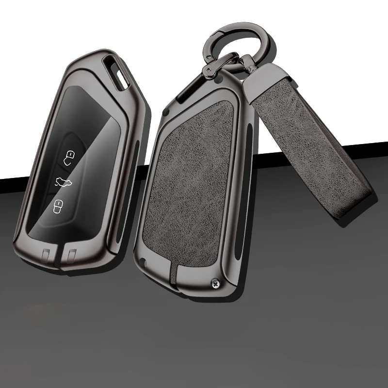Auto Schlüssel Fall Abdeckung Tasche Für VW Volkswagen Golf 8 MK8 ID.3 ID.4 Cupra Skoda Octavia A8 SEAT Leon MK4 2020 2021 Formentor Tarraco