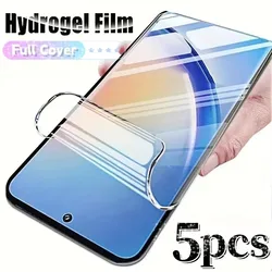 5 - Pack Universal Hydrogel Screen Protector Films for Hydrogel Film (Narzo 30 Pro 5G)