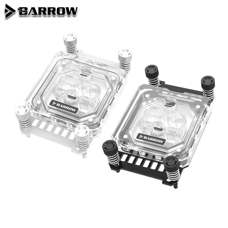 Bloco de Água do Processador do Barrow para Amd Am5 Am4 Am3 Mais Am3 Fm2 5v Argb 3pin Aura Sync Preto