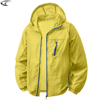 LNGXO Women's Men's Sun Protective Jackets Camping Mountaineering Hiking Outdoor Sports Windbreaker Summer Lightweight Coat 1