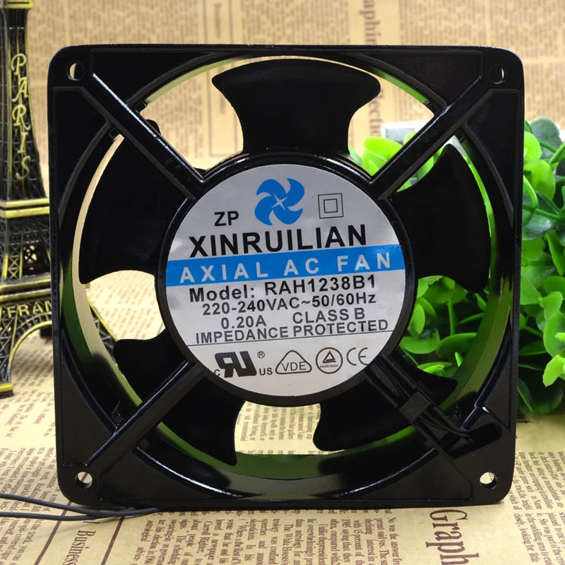 

New Cooler Fan RAH1238B1 220V 0.20A 12038 12CM Welder Oven Cooling Fan 120×120×38MM