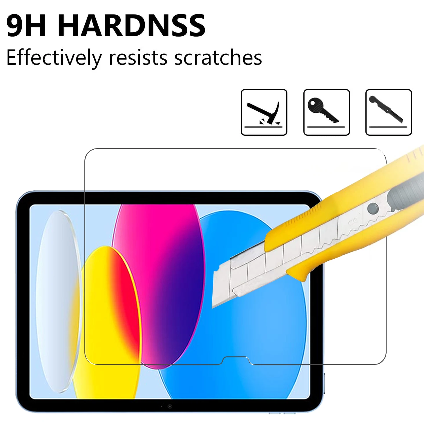 For iPad 11th Gen 11 Inch A16 Tempered Glass Screen Protector IPAD 2025 11" Tablet Proof Protective Film A3355 A3356 4