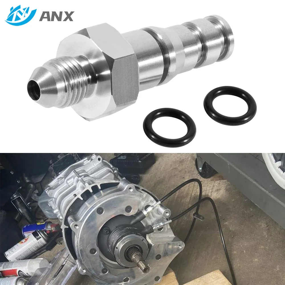 

ANX For GM LS LSX TR6060 Clutch Slave Cylinder Hydraulic Line Adapter Fitting AN-4 TREMEC SWAP SS Gy6 150cc Performance Parts