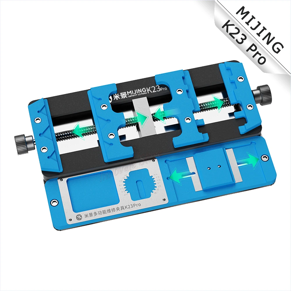 

Fixture MIJING K23 Pro Multifunctional Maintenance Fixture Dual Shaft PCB Soldering Holder For Phone Motherboard CPU Glue Remove