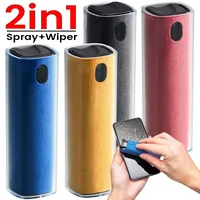 Microfiber Screen Cleaner Spray Bottle Cell Phone Tablet Laptop Display Screen Cleaning Wipe Press Spray Bottle Without Liquid 1