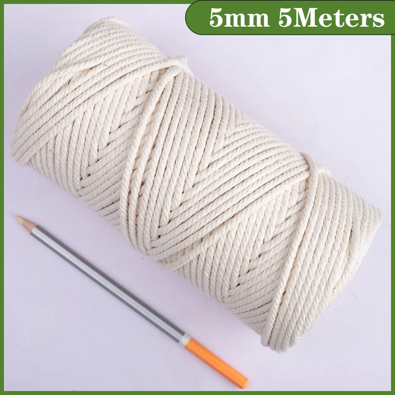 macrame cord 5mm 5M