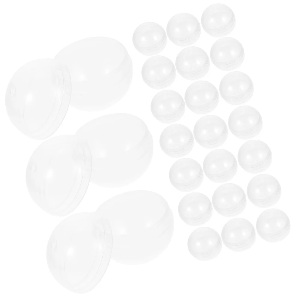 

40pcs Fillable Ball Multi-Function Empty Ball Twisted Balls Party Favors for Christmas