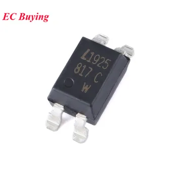10 pz/lotto LTV817 LTV-817S-TA1-C SMD-4 LTV817S SMD4 Uscita Transistor Optoaccoppiatori IC Chip di Controllo Nuovo Originale