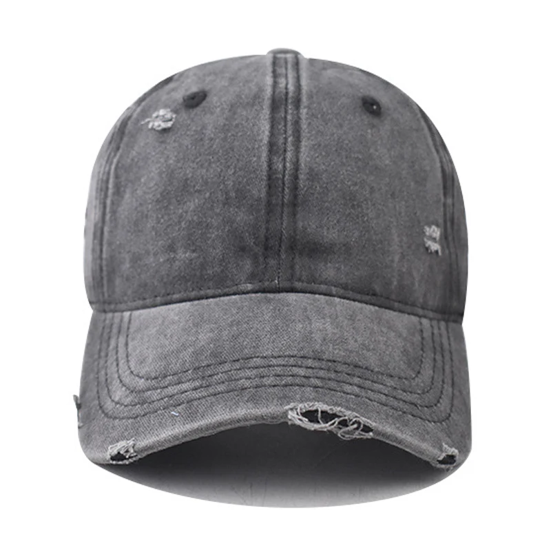 Distressed Baseball Cap Dad Hats for Men Women Vintage Washed Cotton Trucker Hat Adjustable Low Profile Unisex Style Headwear 4