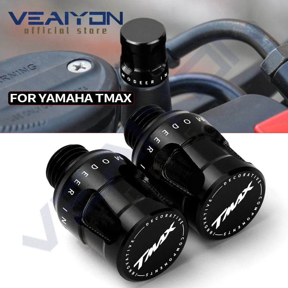 

For YAMAHA TMAX T MAX T-MAX t-max 530 560 DX SX Motorcycle CNC Aluminum Accessories Mirror Hole Plugs Screws Bolt M10*1.25