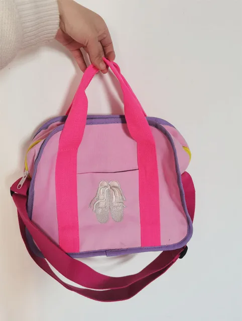 Ins Tassel Lolita Anime Girls Handbag Shoulder  bag Cosplay Children's Dance bag Storage bag 27cm x 32cm